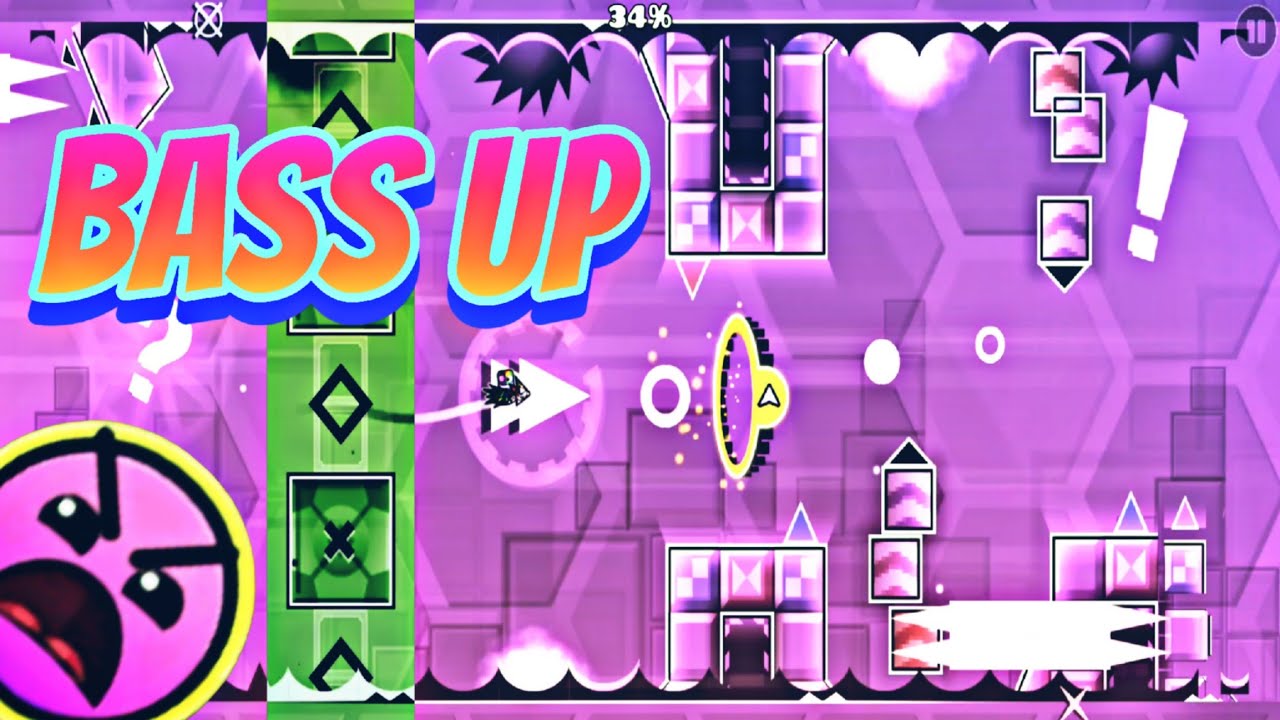 Daily Bass Up Th0mas9425 Geometry Dash 2.2 4k 60FPS in Android - YouTube