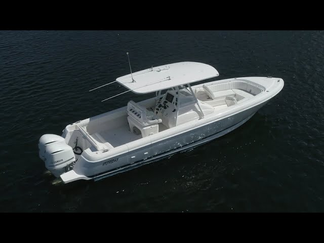 32' 2016 Intrepid 327 Center Console for Immediate Sale - YouTube