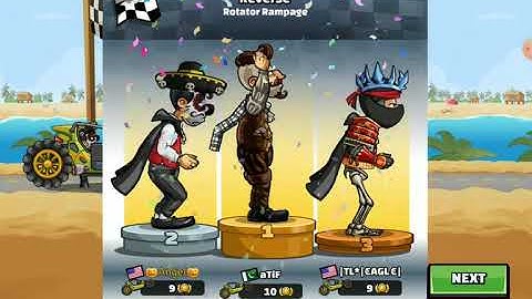 rotator rampage event - hill climb racing 2 walkthrough gameplay