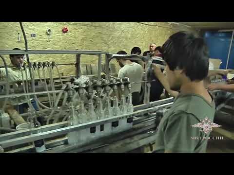 Сотрудниками МВД России ликвидирован цех по производству контрафактного алкоголя