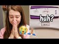 NEGATIVE PREGNANCY TEST BUT STILL PREGNANT?! | *EMOTIONAL* REACTION | ERIKA ANN