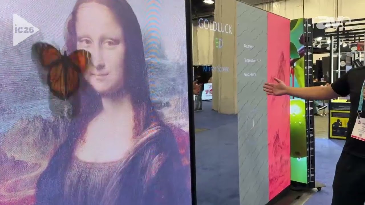 InfoComm 2026: Goldlyck LED Intros Textured LED Posters P1.86 GOB