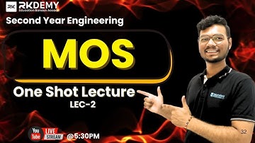 MOS One Shot Lecture LEC-02 | Complete Revision | SOHAM SIR | SE Engineering | All University