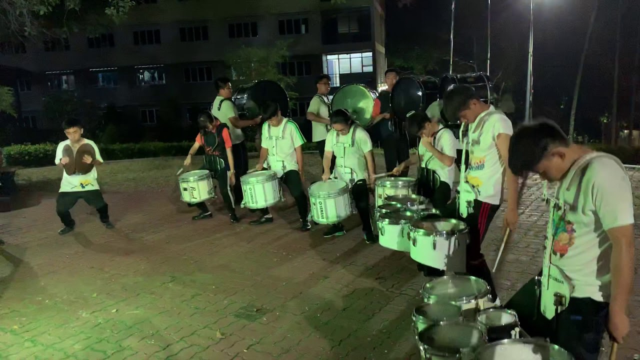 Smk Air Putih Unmute Drumline Ajmbc 2019 In The Lot Part 1 YouTube