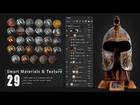 13 Substance Painter Engine Metal Automotive Smart Materials