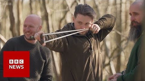 BBC NEWS - John jeffries, Ben Houghton, Adam Rayner, Lee Harrison and Titan Tribe Team at WKCC