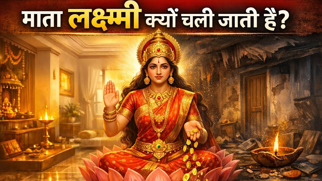 माता लक्ष्मी क्यों चली जाती हैं? | 18 कारण जो शास्त्रों में बताए गए हैं | Sanatan Dharam
