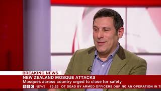 David Toube on New Zealand Mosque Terror Attack - BBC News