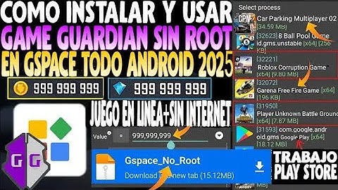 Cómo Instalar y Usar Game Guardian en Gspace Sin Root en Cualquier Android ||2025