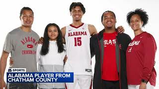 Chapel Hill native Jarin Stevenson is helping spur Alabama's Final Four run