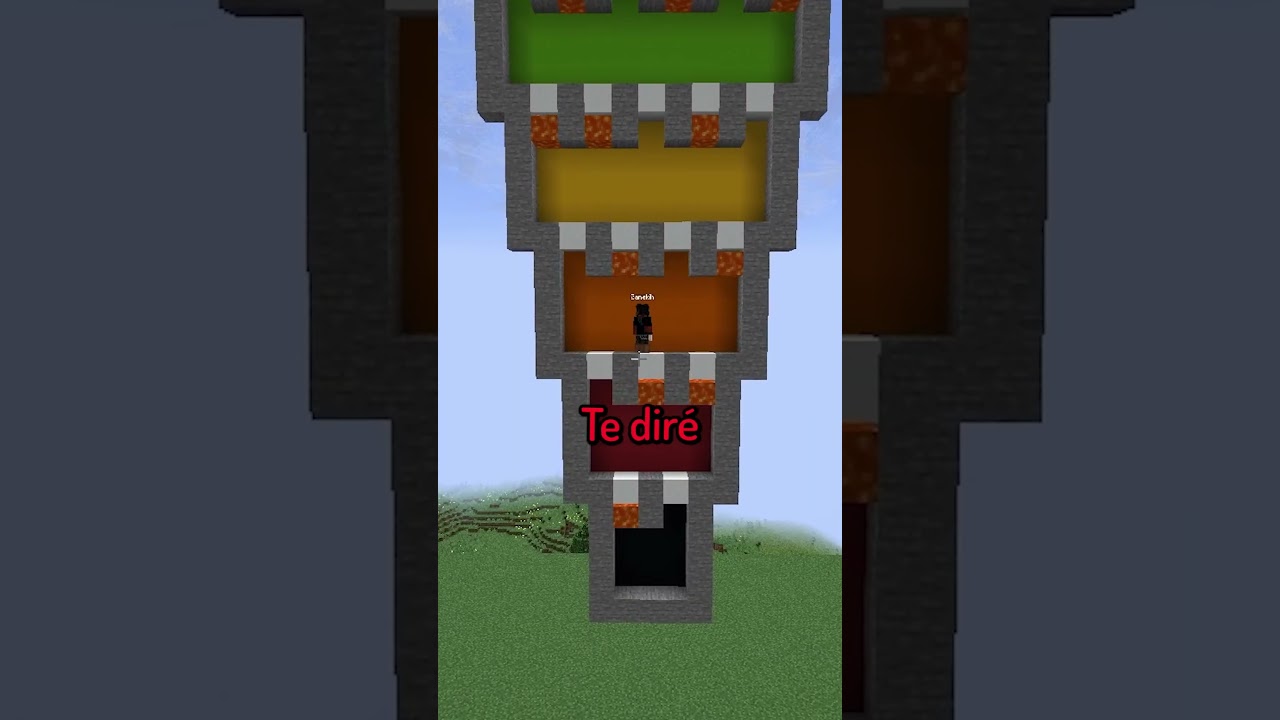 se hartó :( #minecraft #shorts