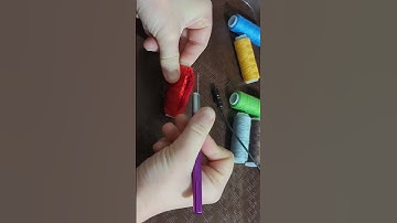 no 🎶 Red thread cutting #asmrcommunity #asmr #threadcutting #satisfyingasmr #oddlysatisfying