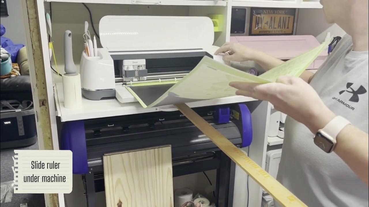 Cricut Beginner Hacks Ruler Hack for 24 inch Mat (From the Heart Creations LLC) YouTube