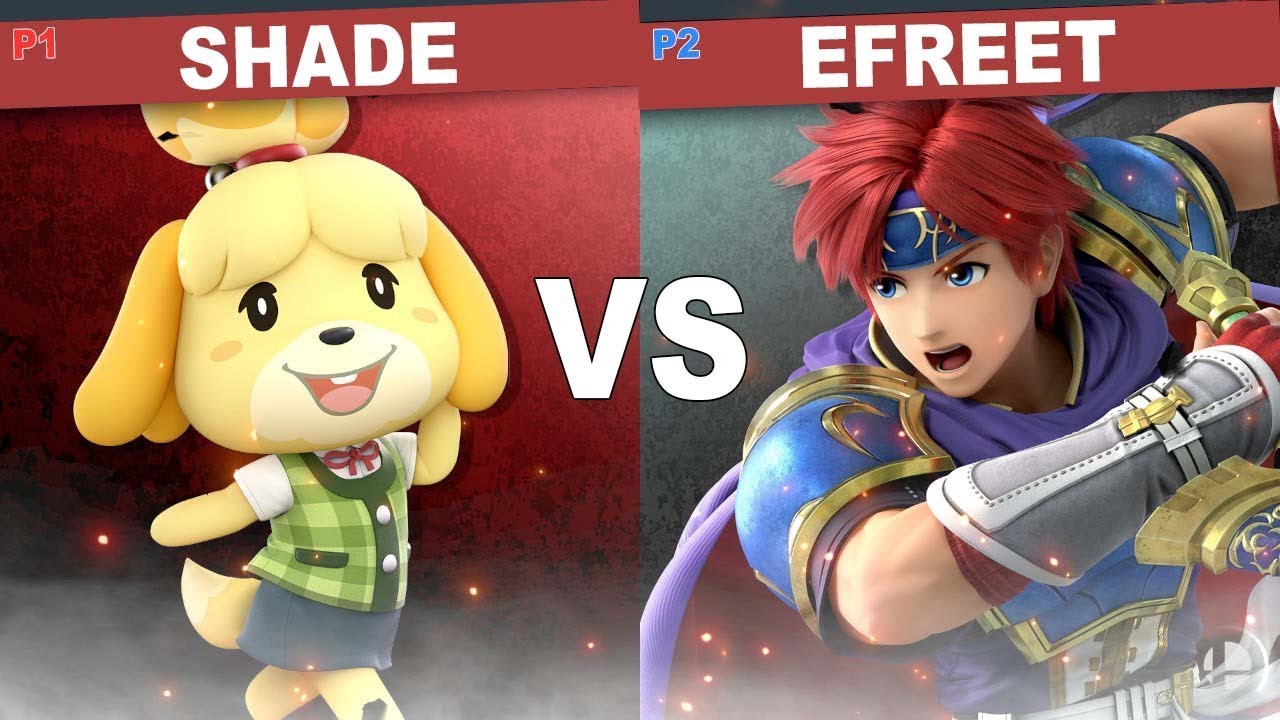 SSBU - ShadeLRK (Isabelle) vs. Efreet (Roy) [Quickplay]