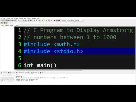 C Program to