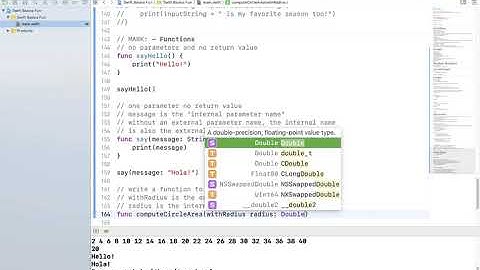 How to use Define and Call Functions in Swift (and Index into Strings!)