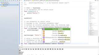 How to use Define and Call Functions in Swift (and Index into Strings!)