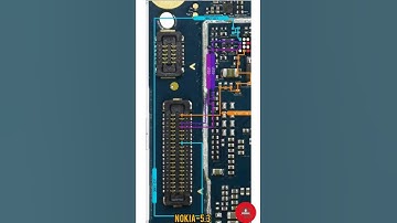 Nokia 5.3 display light problem and solution||Nokia lcd light problem#short #diagram