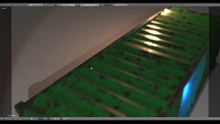 Blender Eevee Procedural Material, DoF, Bloom, Lightning Test