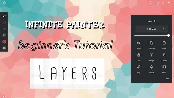 Introduction to Layer Panel | Layers | Infinite Painter |  Beginner