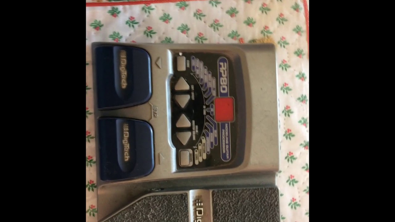 Solución de error en digitech rp80 (error 0)