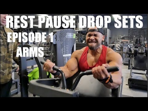 Rest Pause Drop Set Arm Workout feat. Josh Bryant | Destination Dallas ...