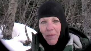 South Pole And And Alaska Mushers Carolyn Vaughan And Her Husband Norman.