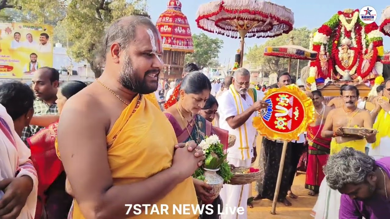 శ్రీ ప్రసన్న వెంకటేశ్వర స్వామి వారి దేవస్థానం నందు నూతన కళ్యాణమండపం, రథశాల ప్రారంభోత్సవం,