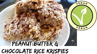 Easy Vegan Chocolate Peanut Er Rice Krispies