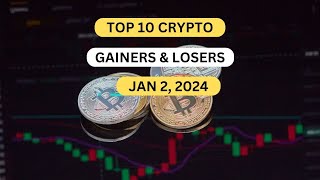 Top 10 Cryptocurrency Gainers & Losers January 2 2024