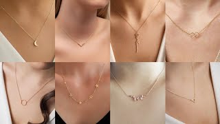 ✨  Rose Gold Necklace | Simple & Beautiful Jewellery for Girls 💖🌹
