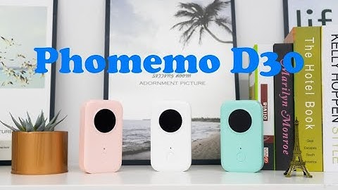 Phomemo D30 Intro Guide丨How to Use Bluetooth Mini Label Maker D30丨Label Installation & App Setup