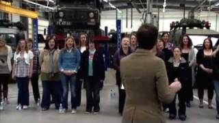 Video thumbnail of "Military Wives Sing Guns and Roses Sweet Child of Mine"