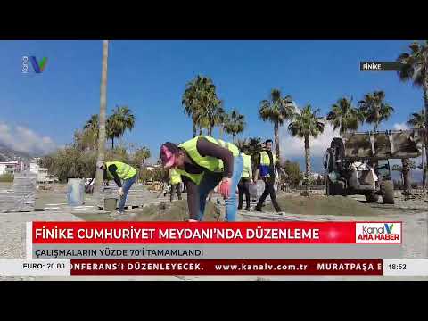 FİNİKE CUMHURİYET MEYDANI’NDA