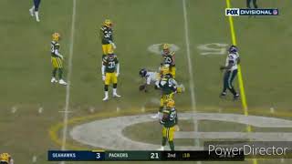 Packers vs. Seahawks game highlights | NFC Divisional Round