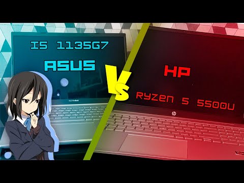 Подробный обзор со сравнением І Asus VivoBook 15 на i5 1135G7 vs HP Pavilion 15 на Ryzen 5 5500U
