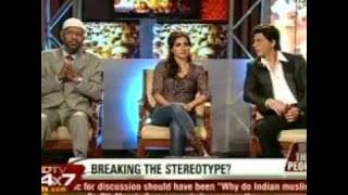 3.Dr. Zakir Naik, Shahrukh Khan, Soha Ali Khan on NDTV with Barkha Dutt