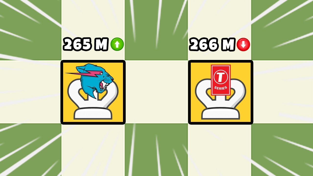 MRBEAST VS T-SERIES CHESS BATTLE