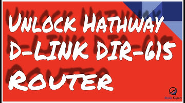 Unlock Hathway D-Link DIR-615 Wireless Router | D-Link Firmware Upgrade