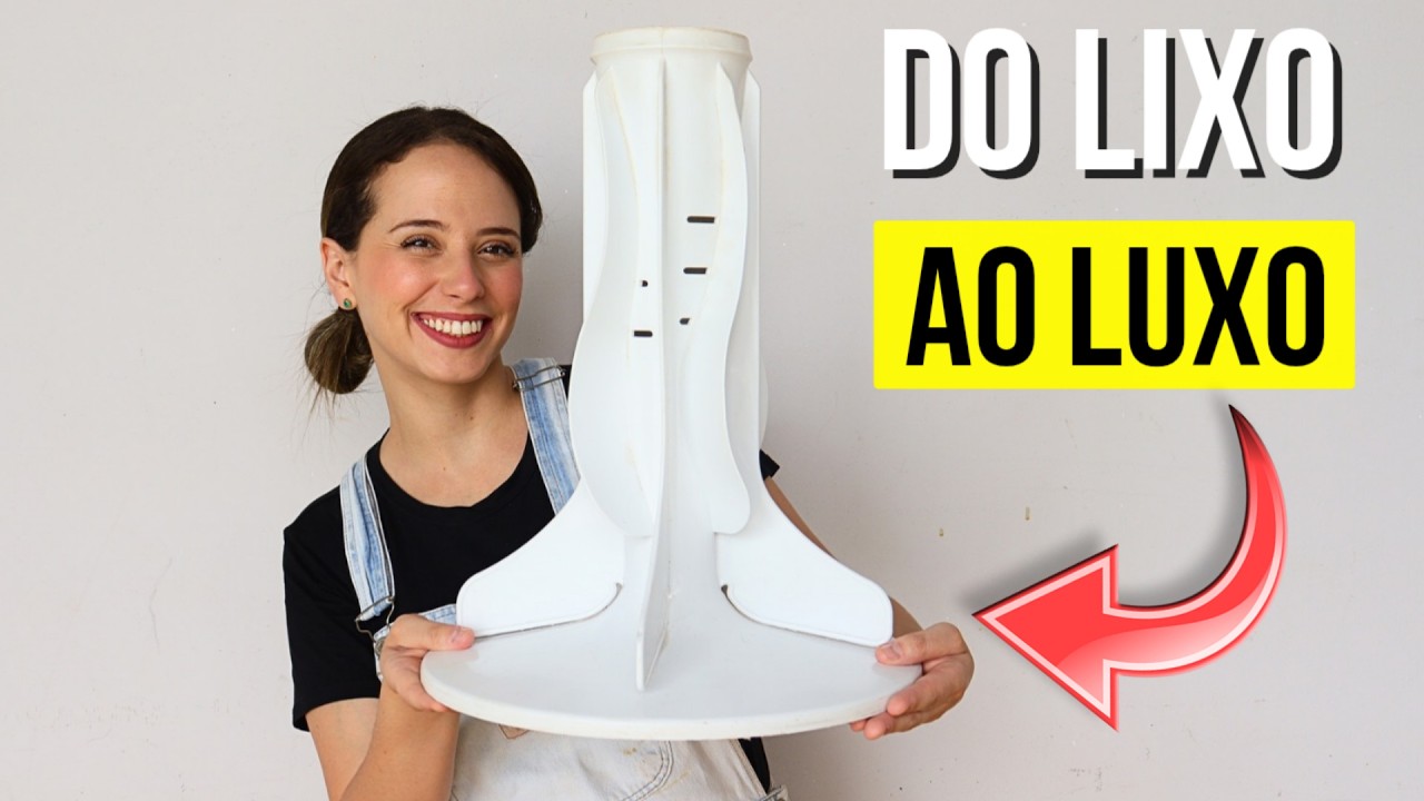 Vem ver o que fazer com essa PEÇA de MÁQUINA de LAVAR! DIY IDEIAS DO LIXO AO LUXO