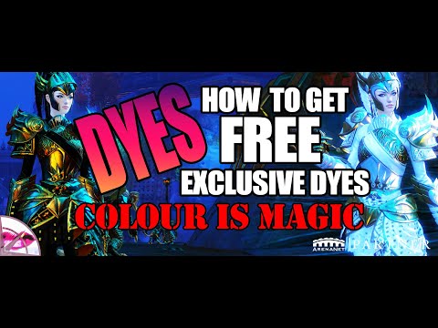 Guild Wars 2 | Fashion Wars Colour Mash Up and How to Unlock Free Exclusive Dyes