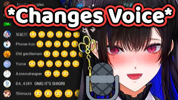 Nerissa changed her voice slightly and chat lost it...