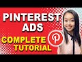 PINTEREST ADS TUTORIAL | HOW TO RUN PINTEREST ADS FOR BEGINNERS