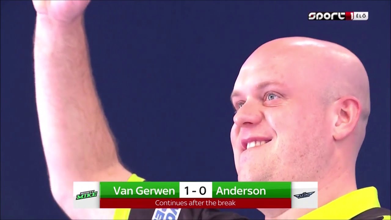 1) Michael van Gerwen vs Gary Anderson 2019 PDC World Darts Championship 2018.12.30 Elődöntő SF