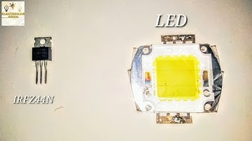 Simple homemade touch switch using IRFZ44N MOSFET || DIY TRICKS