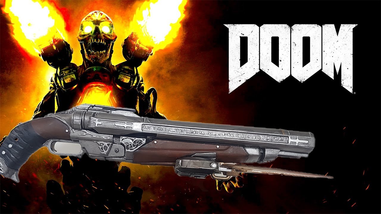 3D Printed Doom Eternal Super Shotgun - YouTube.