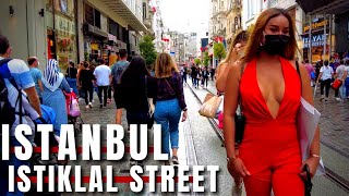 Istanbul City Center Istiklal Street Rainy Day Walking Tour