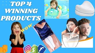 Top 4  trending winning shopify? dropshipping products from aliexpress \\ awesome video