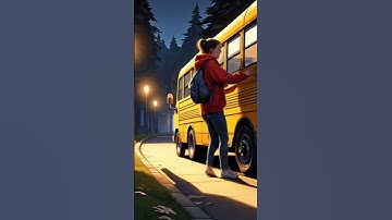 The Ghost Bus of Route 66 #shorts #shortfilm  #animation