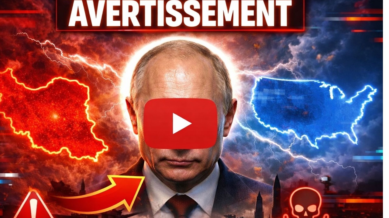 Le signalIL Y A 1H : Poutine Sort du Silence — Son Message aux USA sur l'Iran Choque le Monde